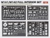Rye Field Model 5121 M1A1 / M1A2 Abrams Full Interior Set 1/35